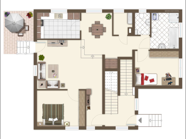 3,5 ZKB Wohnung Graben-Neudorf