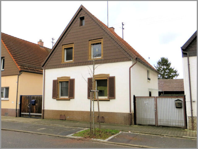 Einfamilienhaus Waghäusel-Wiesental