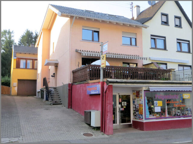Einfamilienhaus mit Ladengeschäft Östringen-Odenheim